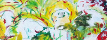 OT IX, 2017, Acryl auf Leinwand, 50 x 70